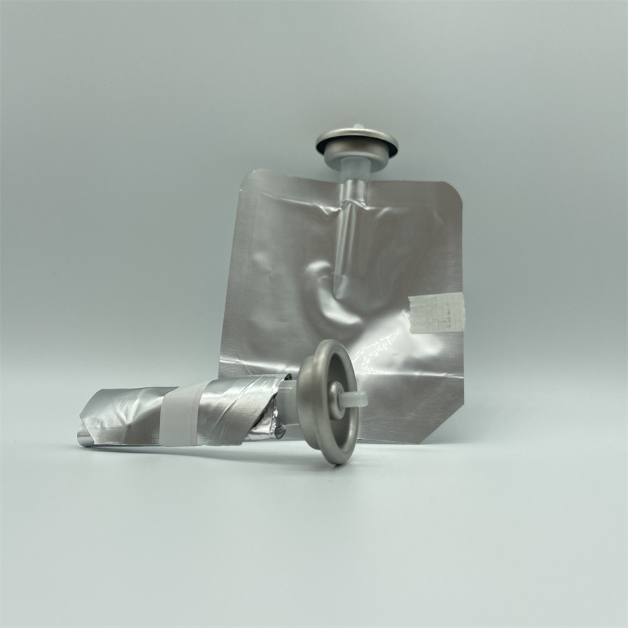 190ml 150ml Durable Bov Bag On Valve Pouch For Industrial Liquid Dispensing Flexible And Secure Packaging Solution