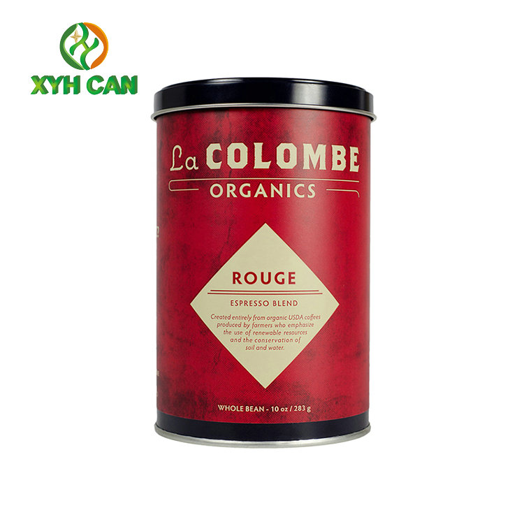 Eco - Friendly Metal Tin Can Buckle Lid Tin Box Milk Powder Custom Logo