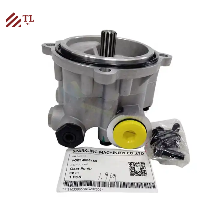 14535458 VOE14535458 Excavator Hydraulic Pilot Gear Pump For EC210 EC240 Energy Mining