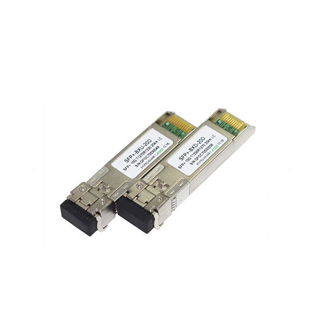 20km 10G SFP Module Single Mode Bidi Tx1310nm Rx1270nm LC