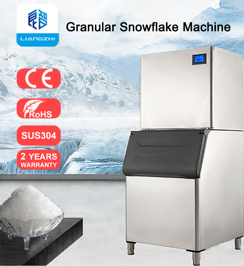 500g Filling Capacity LZ-500 Commercial Automatic Ice Maker Water Cooler with Commercial