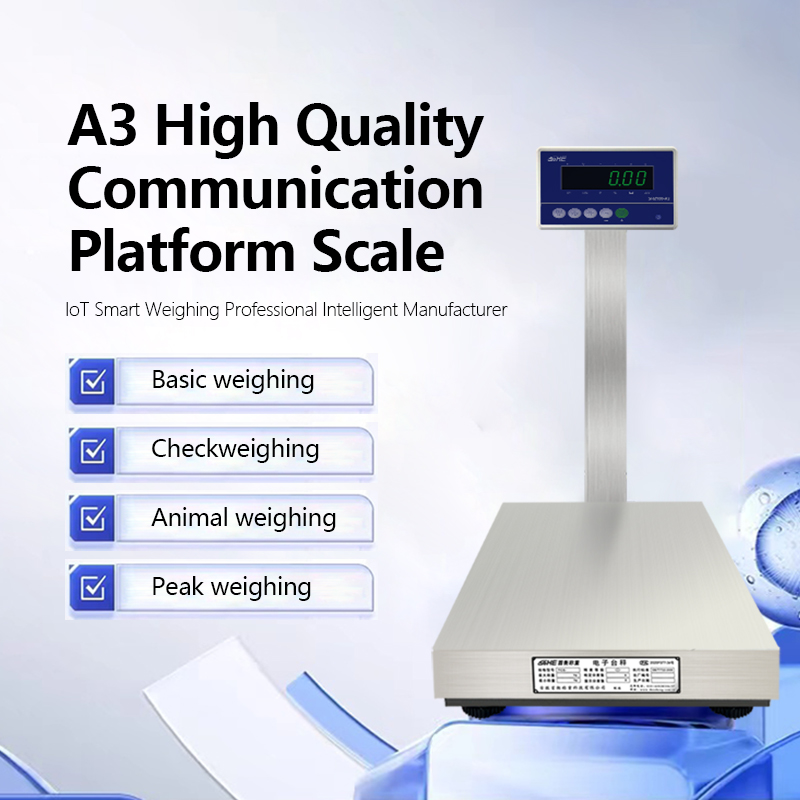 Weighting Function Industrial Weighing Scale 60cm by 80cm with Square Upright Pole