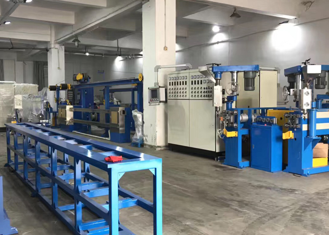 Electrical Cable Wire Plastic Winding Cutting Extrusion Wire Bunching Machine