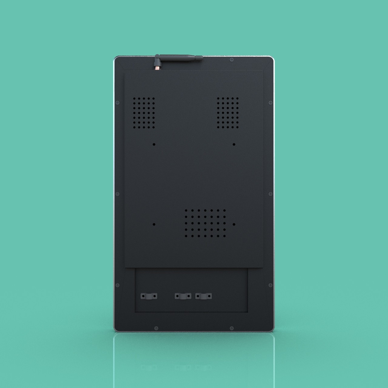 JP1306 13-Inch Portrait Wall-Mounted Biometric Face Scanner Access Control Device a Android mainboard with 4GB RAM and 16GB storage