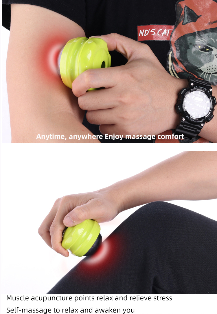 Skyringe Cold Roller Massage Ball Relief pain Easy Carry With Ice Gel