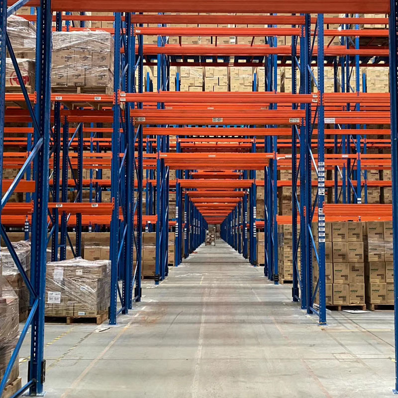 Steel Pallet Racking Warehouse Storage Racks Weight Capacity 1000kg-3000kg