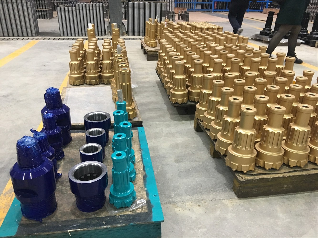 DHD 340 4" High Pressure DTH Drill Bits For Blasting / Geothermal Hole