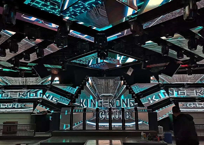 Die Casting Aluminum Indoor Rental LED Displays 500*500mm Waterproof IP65