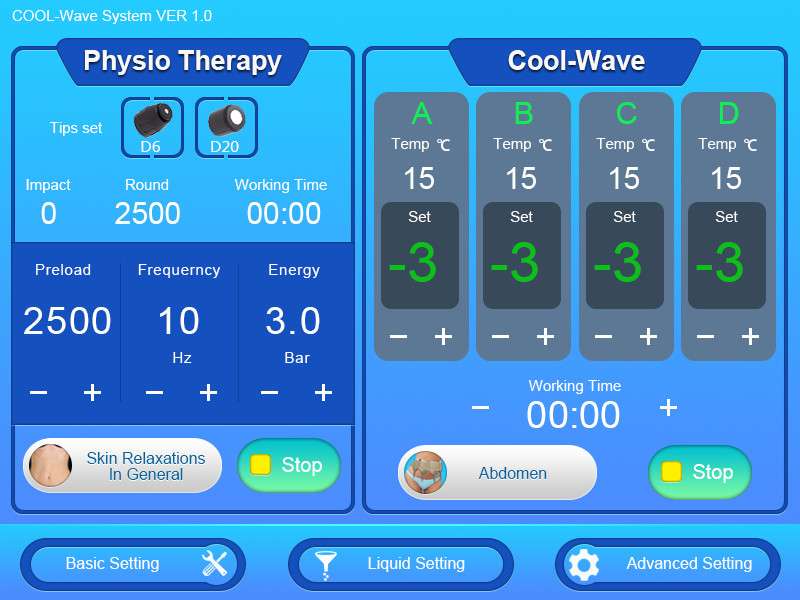 Fat freezing machine criolipolisis cellulite machine shock wave ED treatment equipment