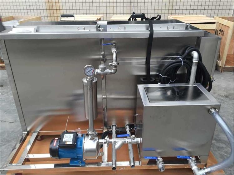 Boiler / Gas Stove Ultrasonic Cleaning Machine 1000L Dual Tanks 28/40KHz With Filter