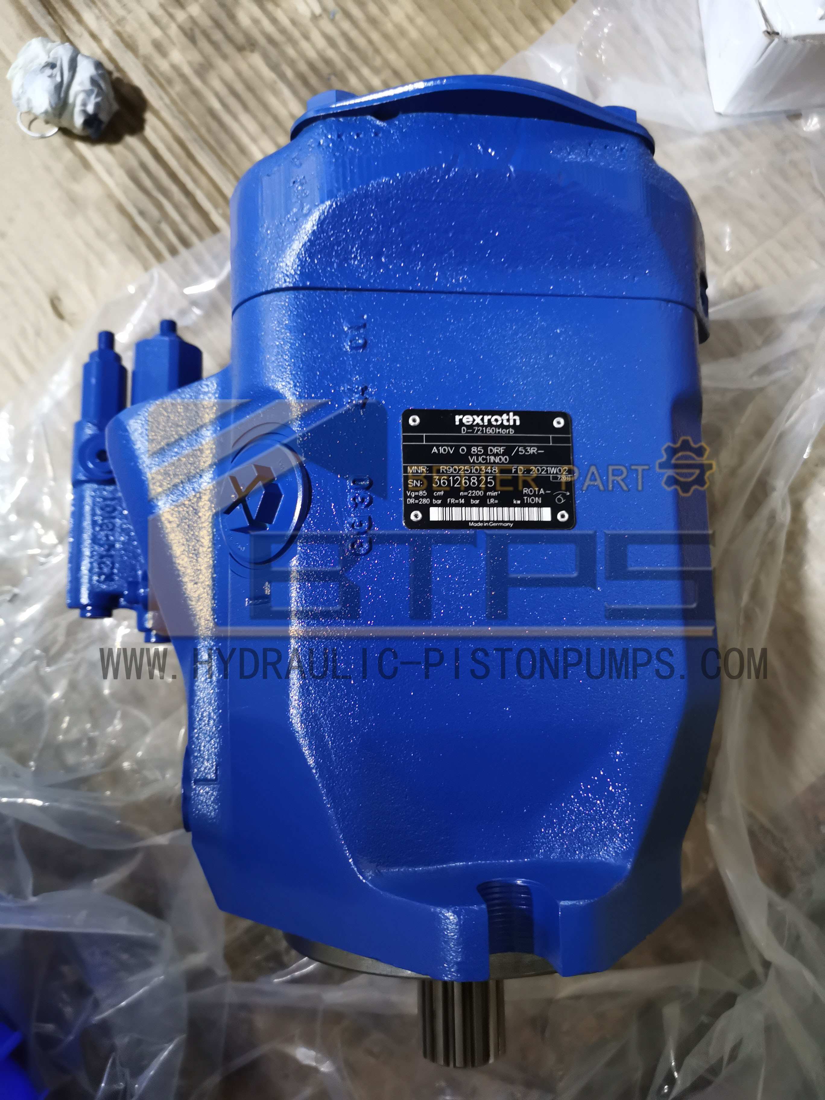 A10VO85DRF/53R-VUC11N00 Rexroth Hydraulic Piston Pumps A10VO28 A10VO45 A10VO63 A10VO85