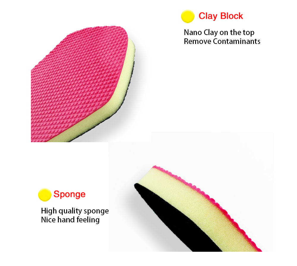 Synthetic Yellow Effective Cleaning Clay Bar Block For Car Washing And Paints