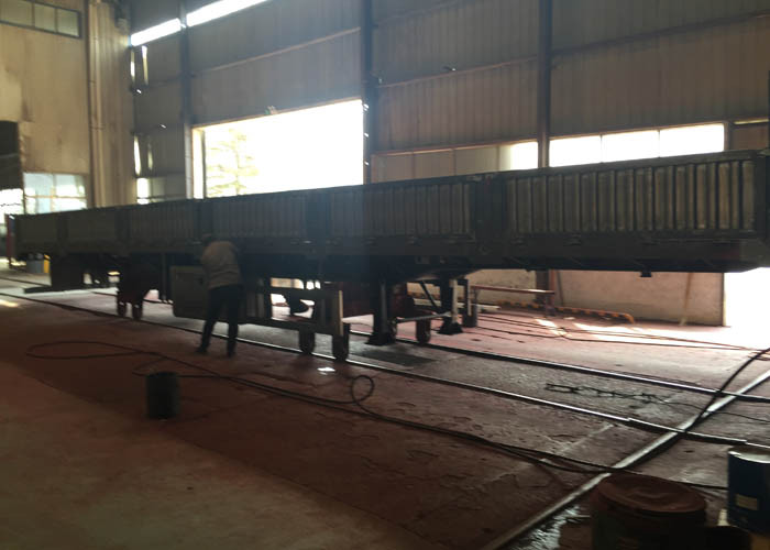 Carbon Steel Semi Truck And Trailer Big Truck Trailer 28T JOST