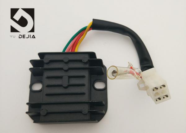 Quality Lifan 150cc Cg125 Motorcycle Regulator Rectifier Replacement Double Output for sale