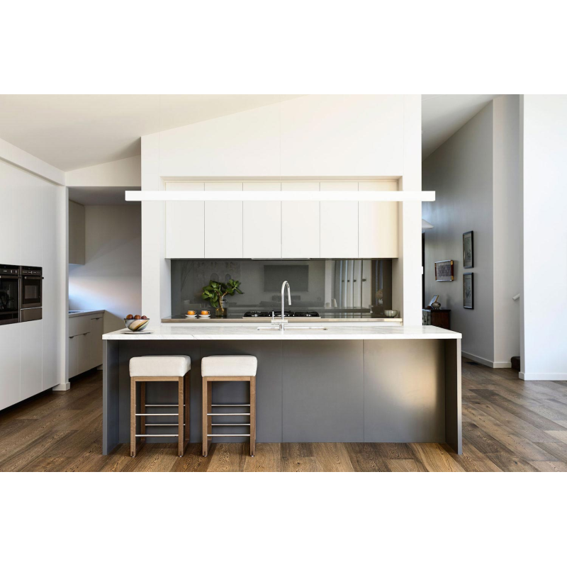 Modern Lacquer Kitchen Cabinets with Waterproof and Fireproof Advantage