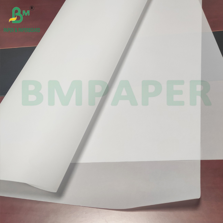 Transparent Tracing Paper 24 In X 50 Yds Sketch And Trace Roll White Color