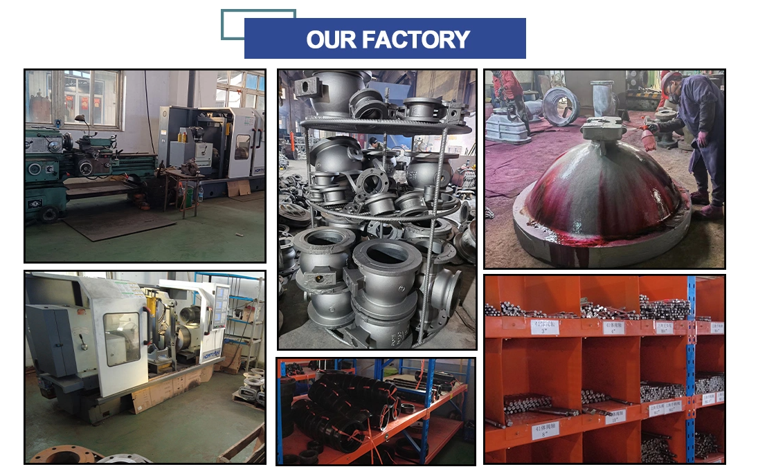 Medium Temperature DN100 Pn16 Asin Cast Iron Rubber Flapper Check Valve for OEM Support