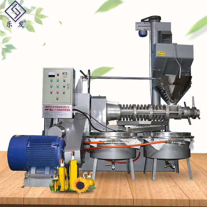 6YL-180 Sprail Screw Oil Press Machine Mini Oil Production Line For Peanut