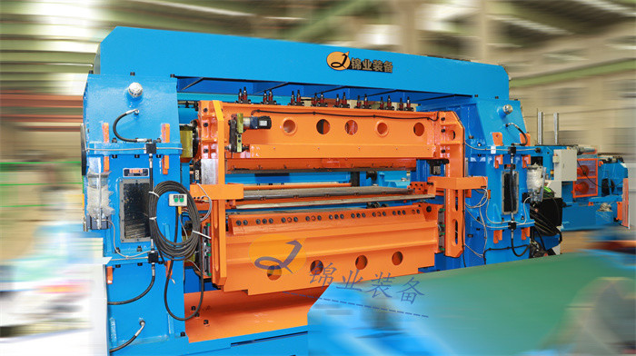 Light Gauge Rotary Shear Fly Cut To Length Line Machine 3 X 1600