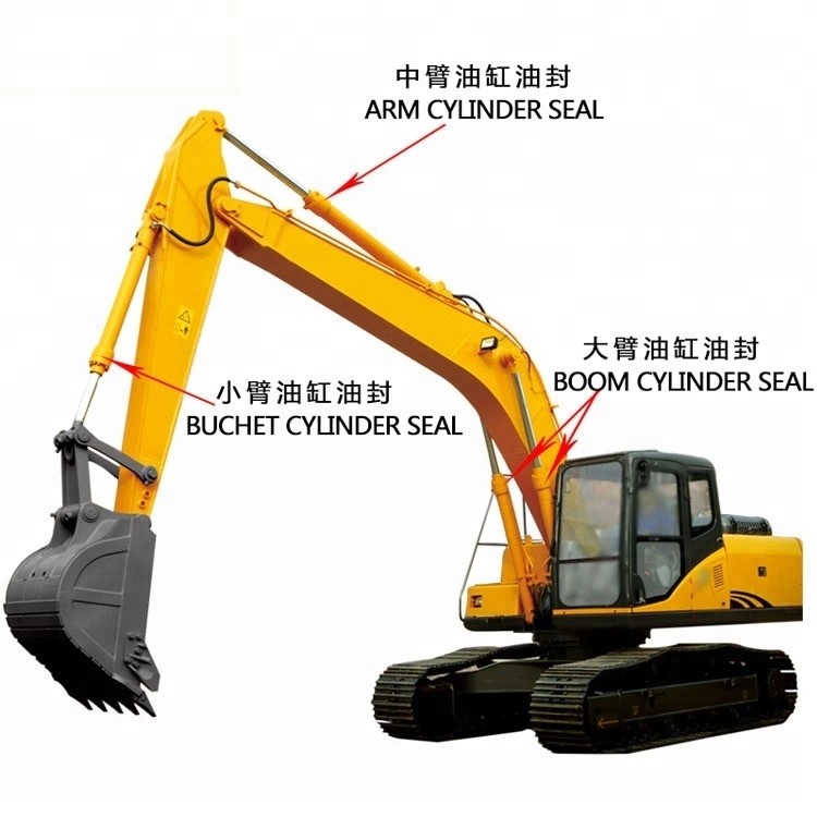 GM18 Travel Motor Pump Seal Kit Excavator Spare Parts