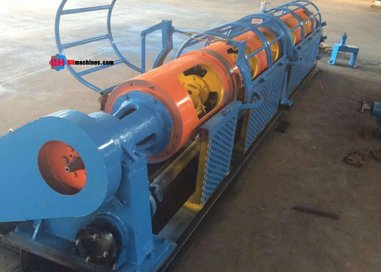Tubular Stranding Machine with 3 Bearings 315 / 1 + 6 | BH Machine