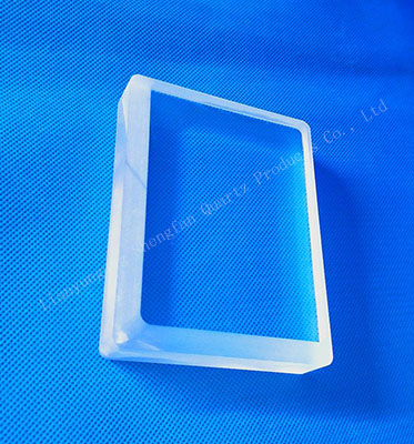 Customized Corrosion Resistant Fused Quartz Step Plate For Experimental