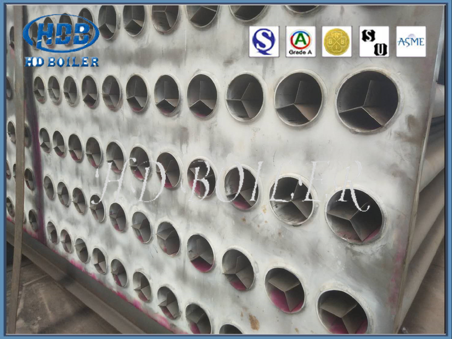 Horizontal And Vertical Type Steel Air Preheater For Boiler And Power Plant