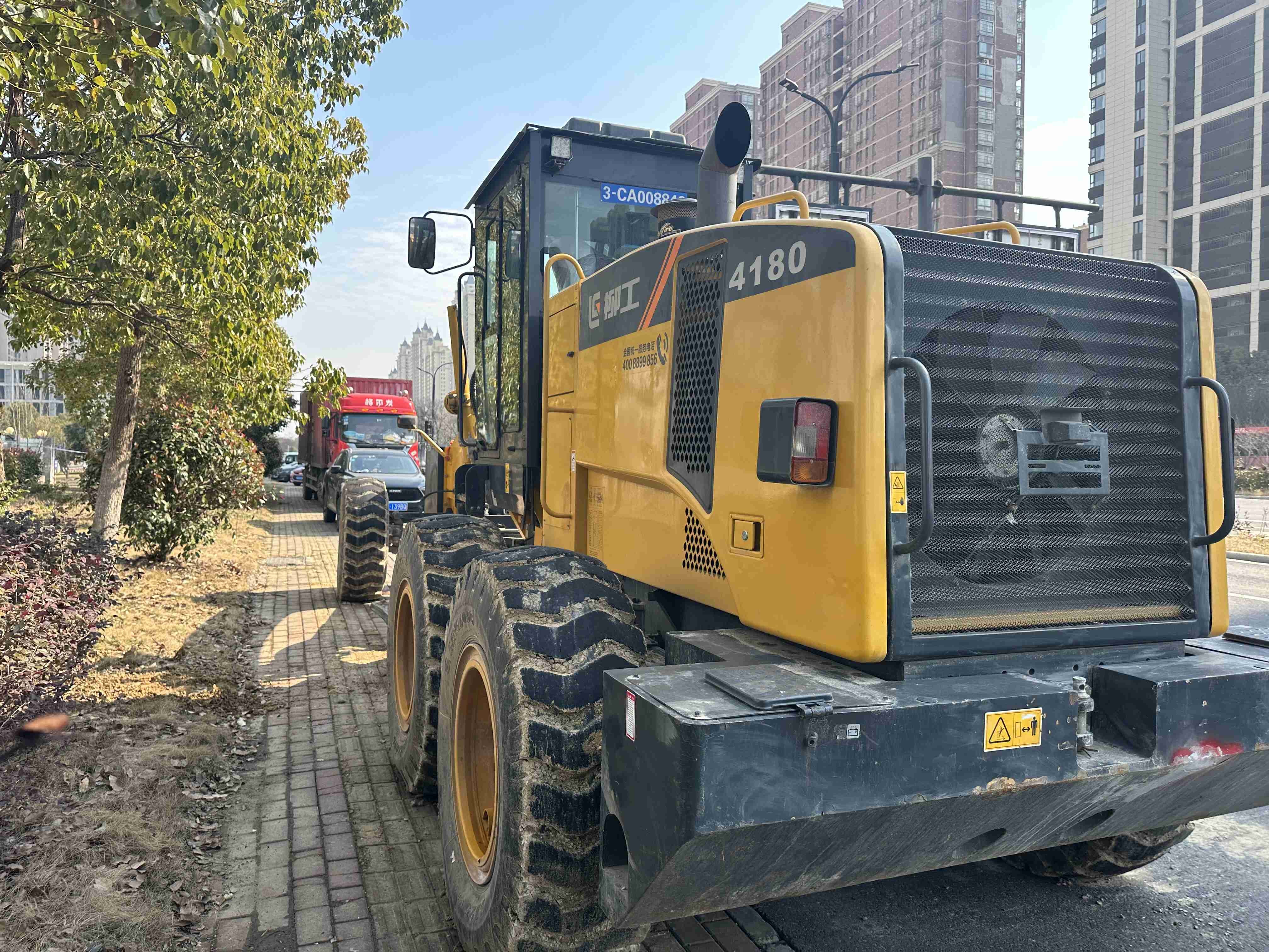Liugong 4180D Used Motor Grader 15.5 ton Secondhand 142kw