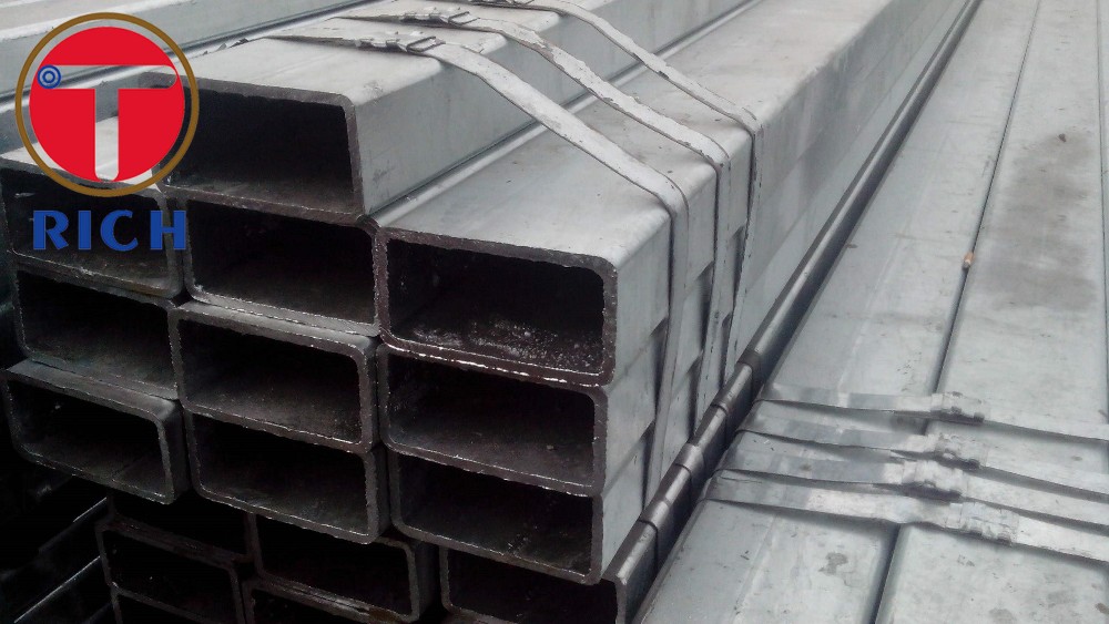 ASTM A179 A106 Galvanized Steel Square Tube GI Hollow Section Pipe for Construction