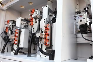 Straight Linear Plywood Edge Banding Machine Pre Milling Edge Bander Corner Rounding