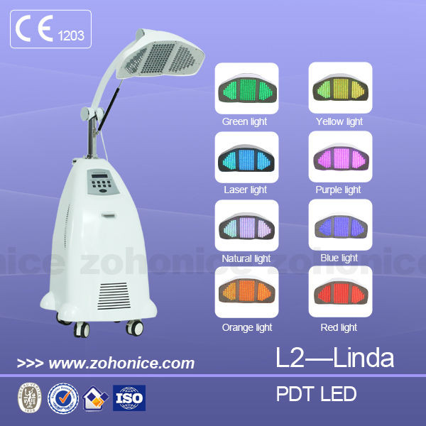 8 Color Pigment Removal 220v PDT LED Light Therapy Machine