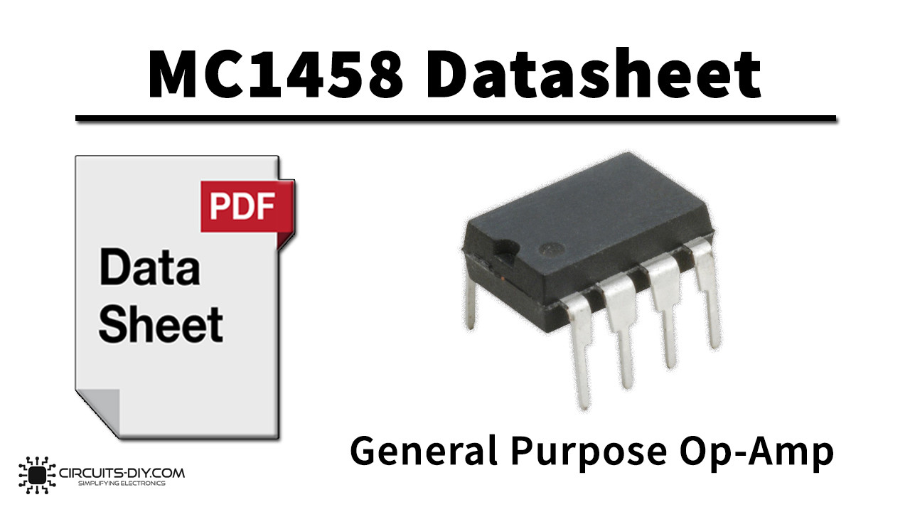 MC1458 Versatile Dual Operational Amplifier IC Chips For Various Applications