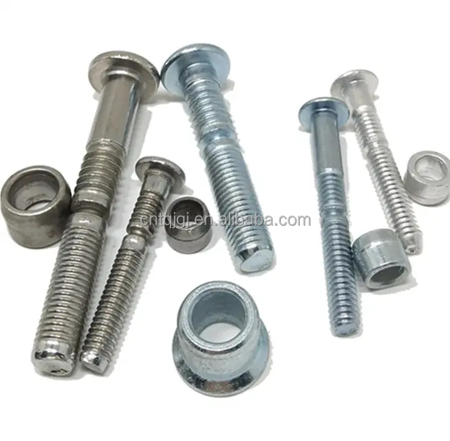 Stainless Steel 304 Ring Groove Huck-Rivet with Circle Huck Lockbolts Uncoated Bright Finish Supply Uncoated