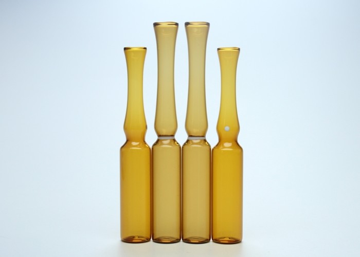 2ml Empty Glass Ampoules Clear And Amber Color For Injection Medicine ISO Certificated