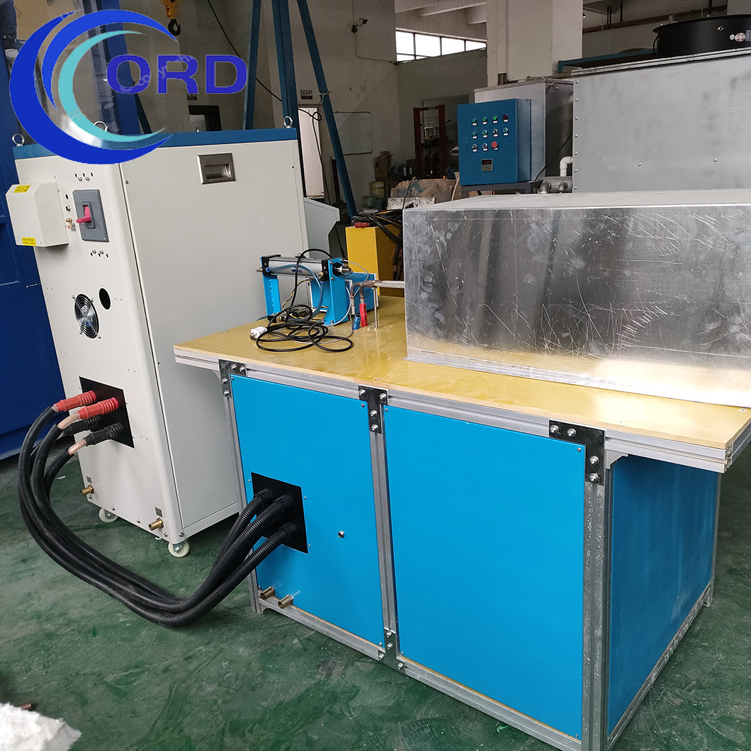 CE Certification Induction Forging Machine For Shaft Ends Audio Frequency 160KW