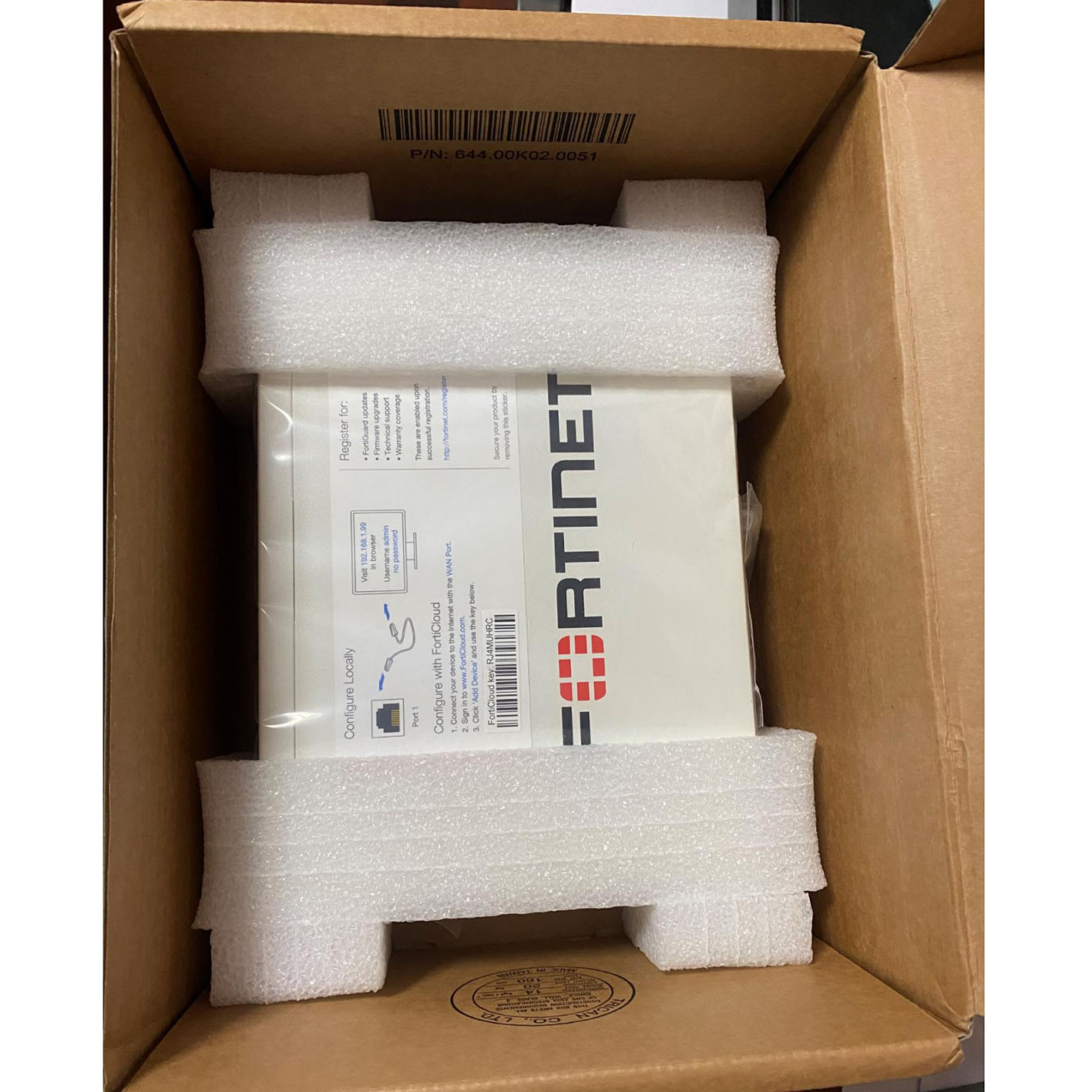 FG-601E Fortinet FortiGate 601E Network Security/Firewall 8 kg Single Gross Weight