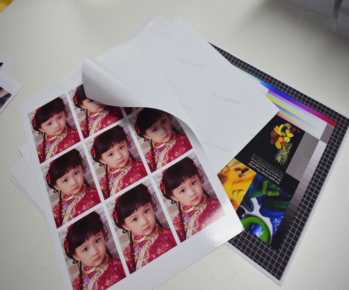A3 135gsm Self Adhesive Inkjet Photo Paper For Albulm