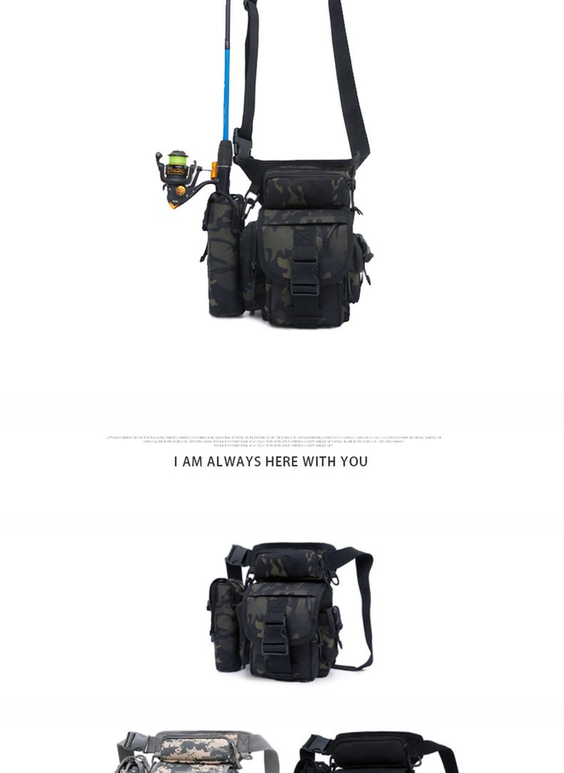 Outdoor Training Leg Bag Backpack For Camping 0.51kg/pc Physiological Curve Back