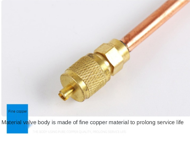 Refrigerator Filling Check Valve Heat Exchanger Components 5cm Length