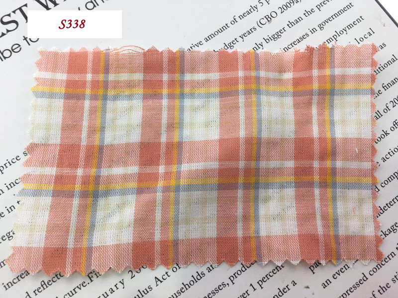 150cm Thin Lattice Gingham Check Fabric 60s 40s Cotton Fabric For Shirt