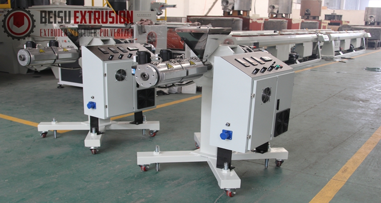 120rpm PP-R Plastic Pipe 25mm Single Screw Extruder Stable Running