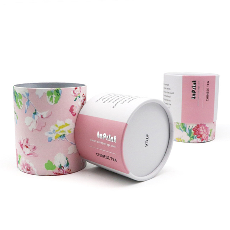 Recyclable Scented Candle Tube Packaging Jar 8Oz Container Paper Luxury Boxes