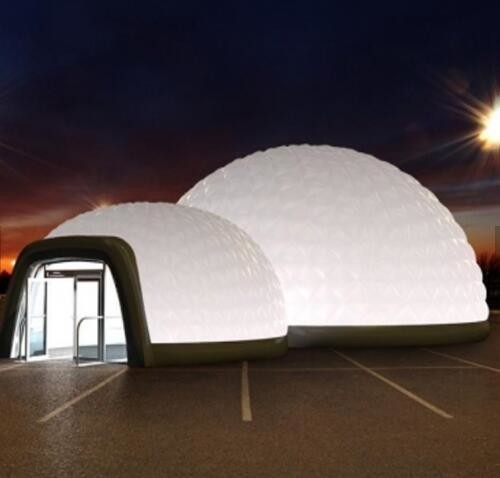 Outdoor Inflatable Bubble Lodge Party Tent , Blow Up Wedding Tent Exhibition Igloo