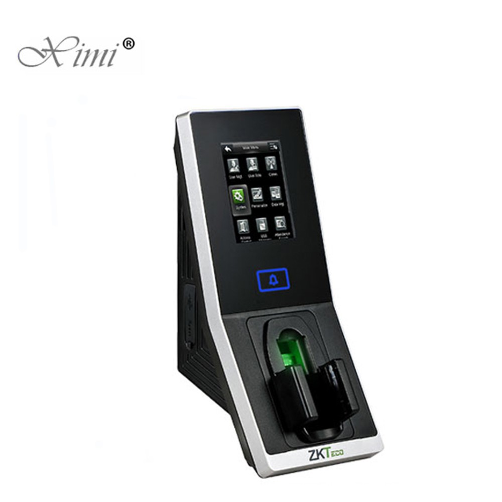 Fingervein And Card Door Access Control System ZK FJ200 TCP/IP Fingerprint Finger vein Time Attendance And Access Controller