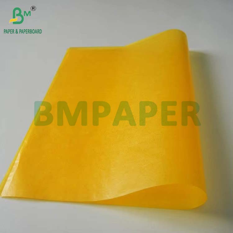 24gsm Food Grade Bleached Color Glassine Paper For Baking Cups 750 x 1000mm