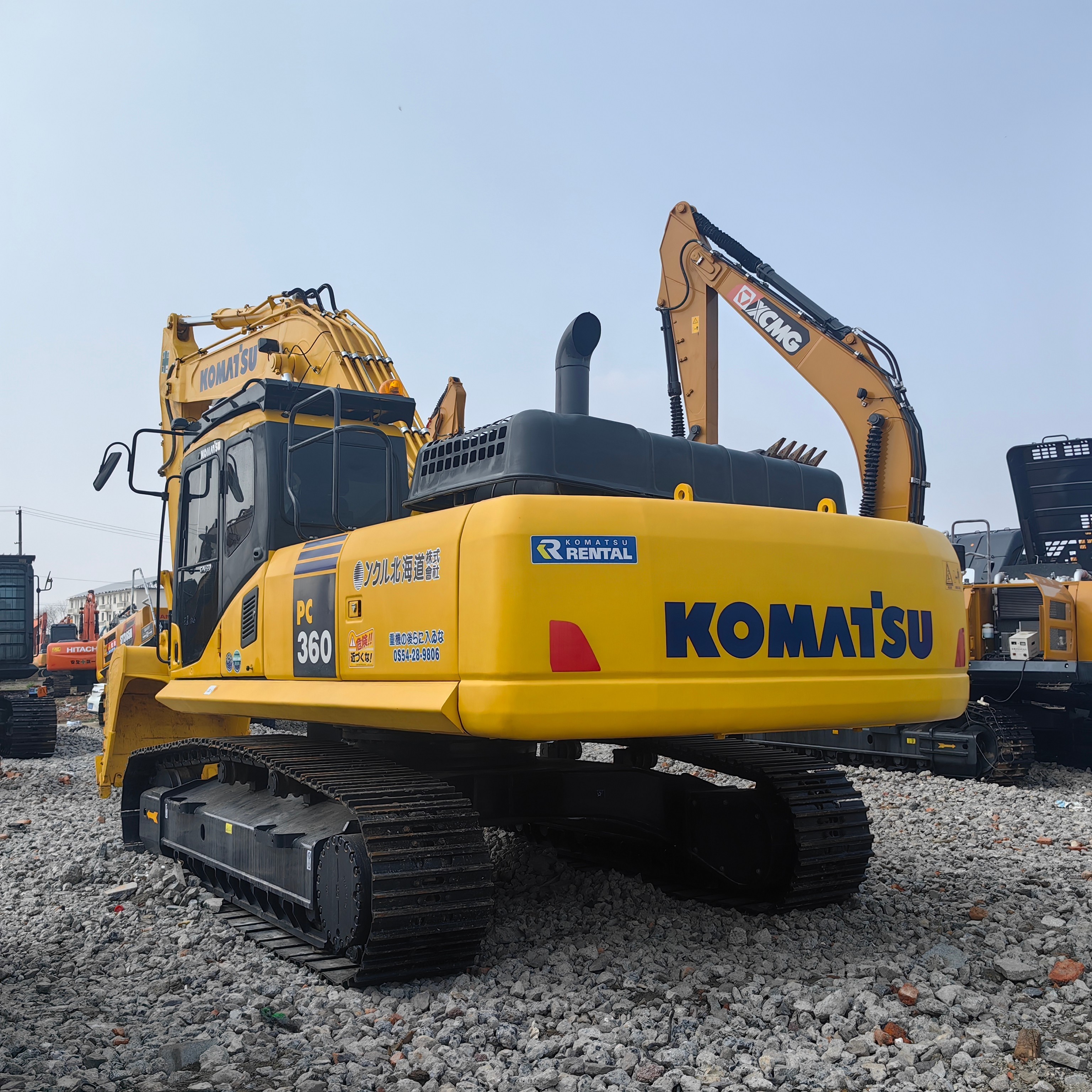 36Ton Used Komatsu Excavators PC360-7 for Deep Digging and More in Construction