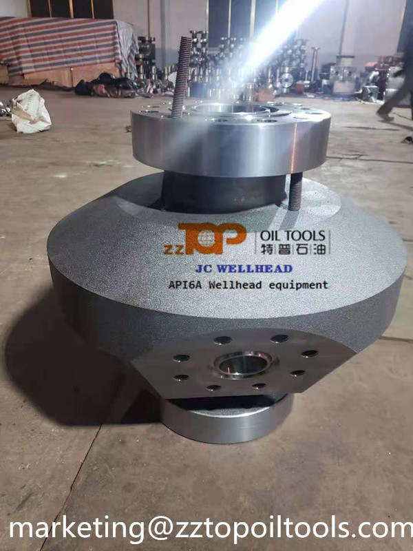 API Goat Fracturing Christmas Tree Head For Wellhead Tree