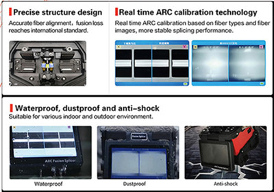 Ribbon Fiber / Specialty Fiber Fusion Splicer PMF Polarization Maintaining Fiber