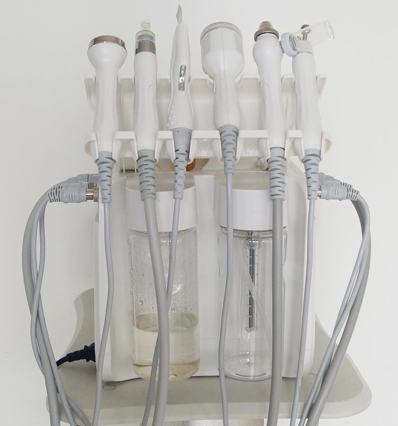 8 In 1 Facial H2O2 Bubble Machine Ultrasonic Hydrogen Oxygen Facial Machine