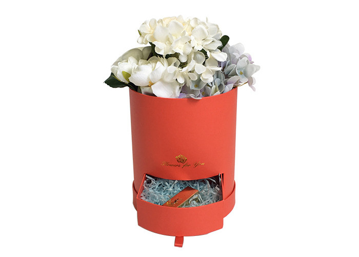 Matte Lamination Flower Bouquet Boxes , DIY Flower Gift Boxes For Packaging